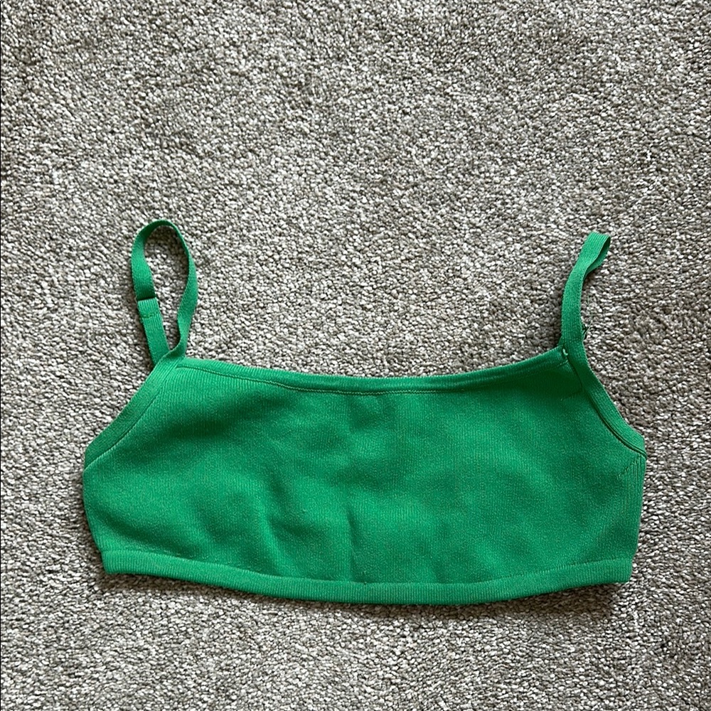 Glassons Vibrant Green Bra Top